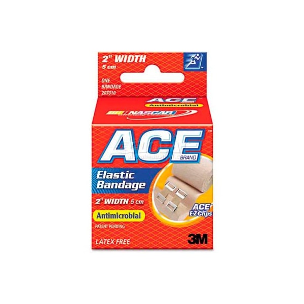 3M ACE 207310 Elastic Bandage with E-Z Clips, 2" 207310 - main